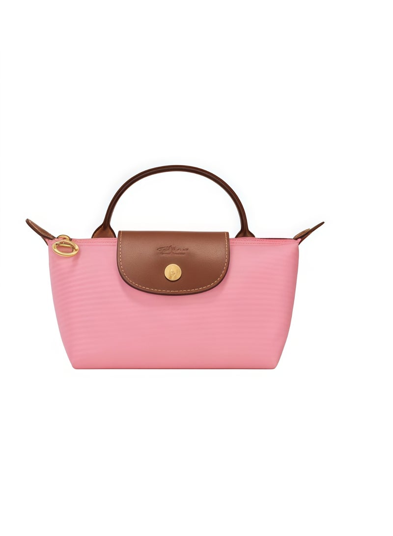 لونج شامب Longchamp Le Pliage مصغر حزام الكتف أزياء النساء الكلاسيكية متعددة الاستعابات حقيبة صغيرة ماكياج، حقيبة يد، حقيبة كتف، حزام كتف - Image 4